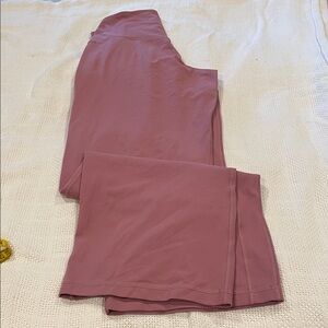 Lululemon flare pants, mauve size 8